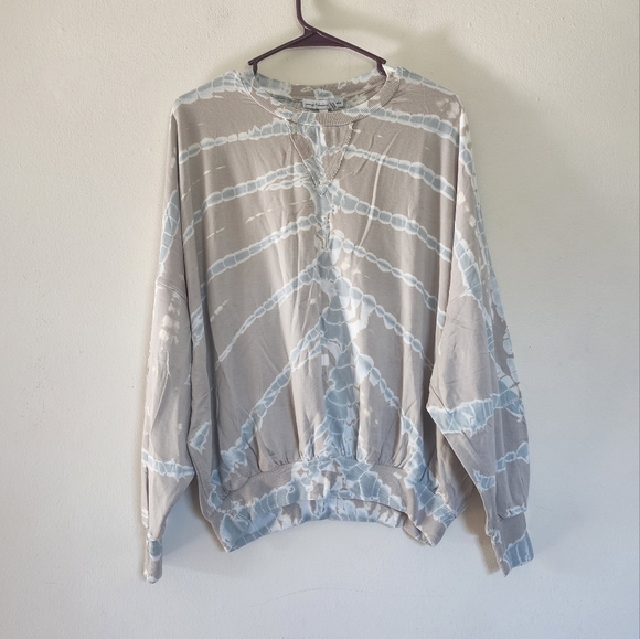 Young fabulous & broke long sleeve lounge top boho style size small - Picture 1 of 6
